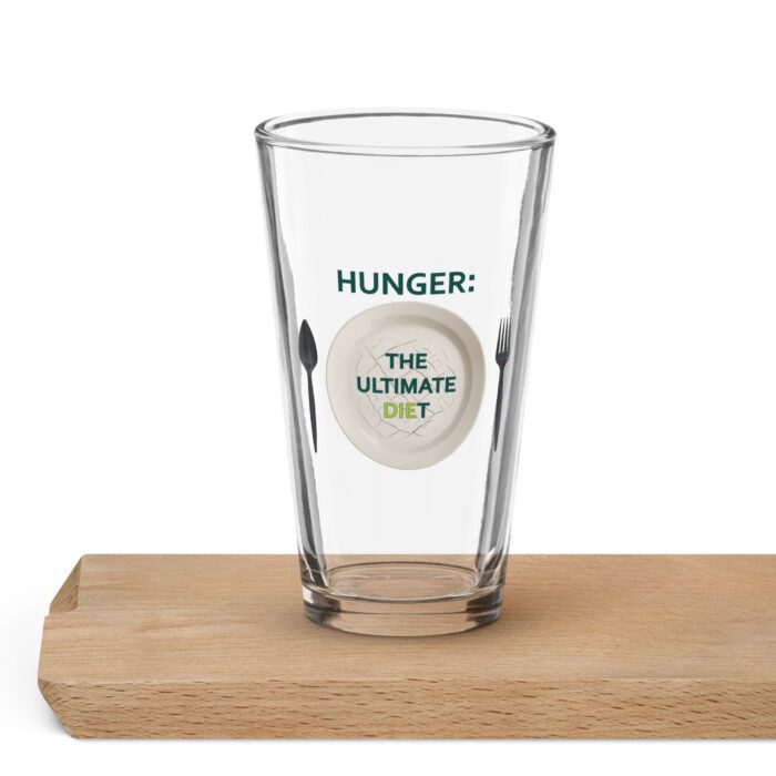 Hunger: The Ultimate Diet - Shaker pint glass