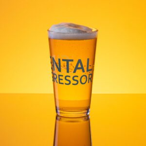 Accidental Microaggressor - Shaker pint glass - Image 2