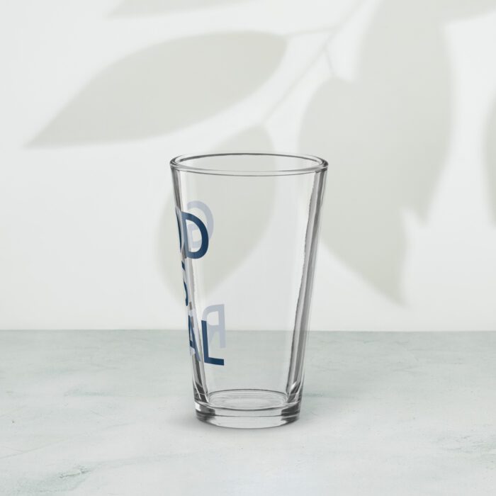 God is Real - Shaker pint glass - Image 2