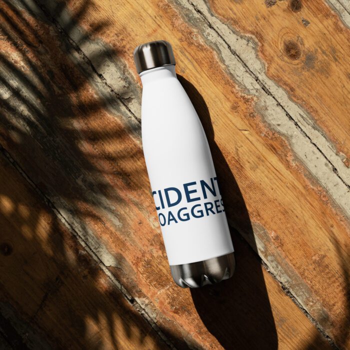 Accidental Microaggressor - Stainless steel water bottle - Image 2