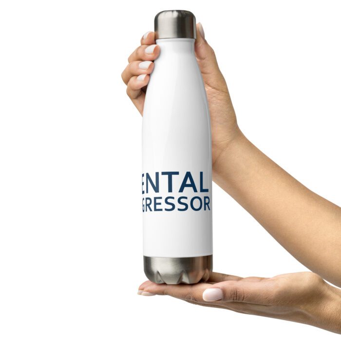 Accidental Microaggressor - Stainless steel water bottle - Image 4