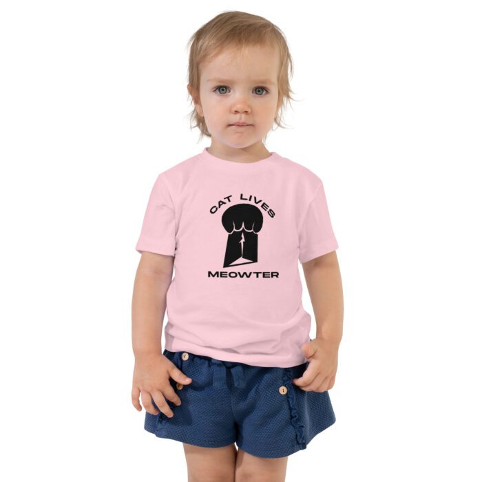 Cat Lives Meowter - Toddler Short Sleeve Tee - Image 6