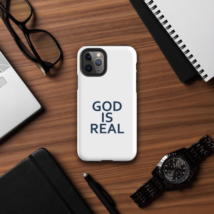 God is Real - Tough Case for iPhone® - Image 3