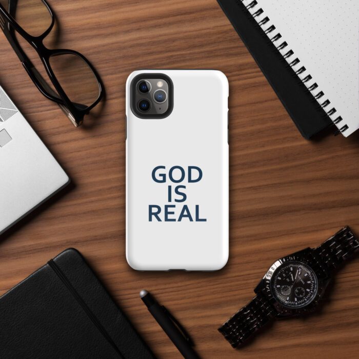 God is Real - Tough Case for iPhone® - Image 4