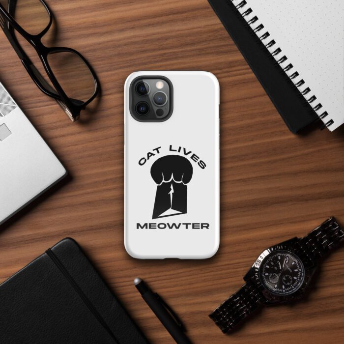 Cat Lives Meowter - Tough Case for iPhone® - Image 8