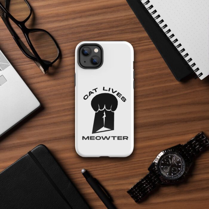 Cat Lives Meowter - Tough Case for iPhone® - Image 14