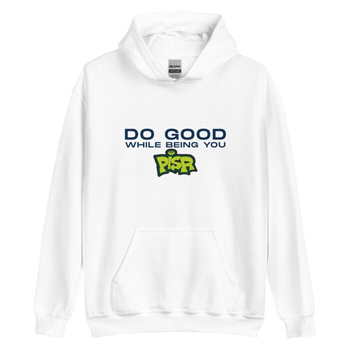 Do Good While Being You + PISR Logo -  Unisex Hoodie - Image 10