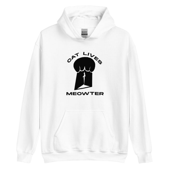 Cat Lives Meowter - Unisex Hoodie - Image 8