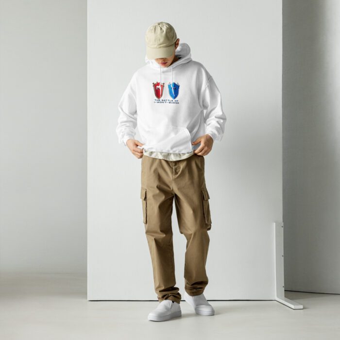 Battle of I-Won't-Budge - Unisex Hoodie - Image 6