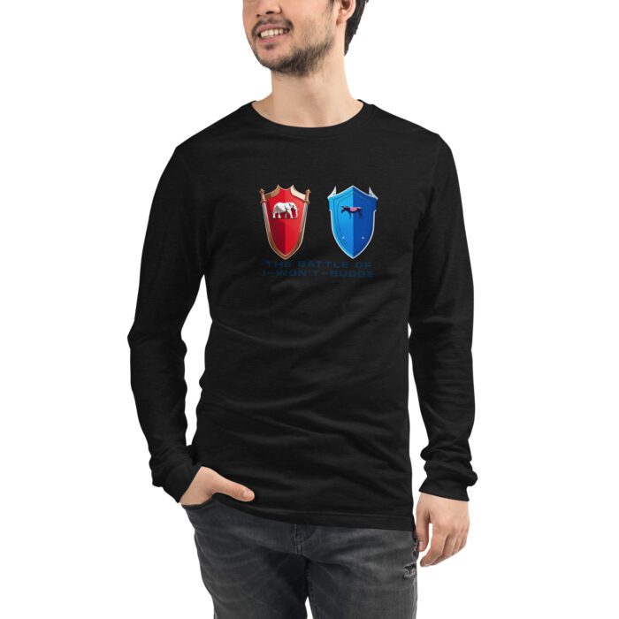 Battle of I-Won't-Budge - Unisex Long Sleeve Tee - Image 2