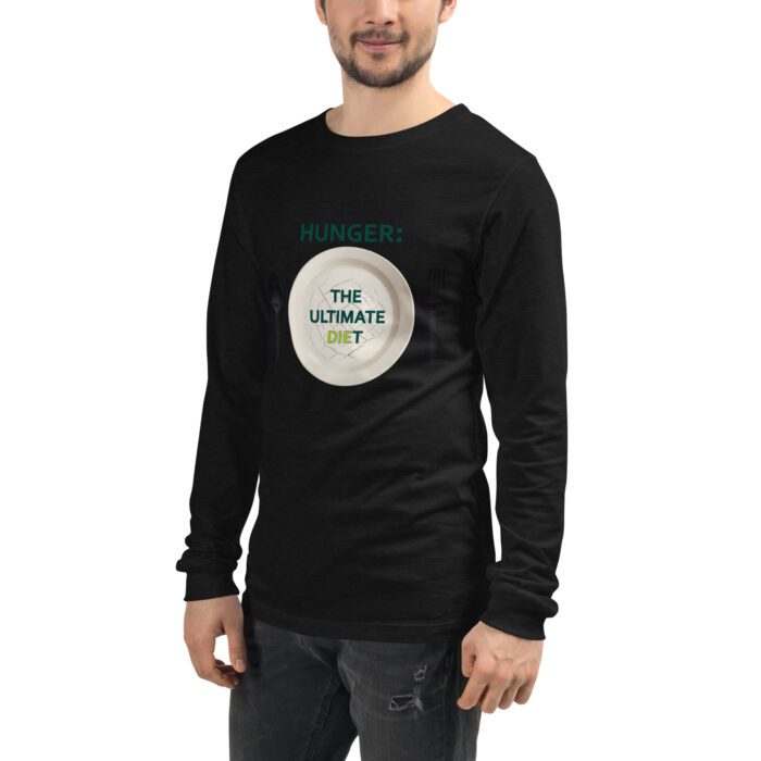 Hunger: The Ultimate Diet - Unisex Long Sleeve Tee - Image 2
