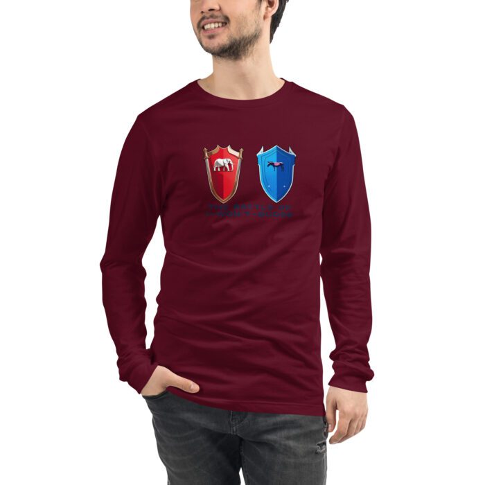 Battle of I-Won't-Budge - Unisex Long Sleeve Tee - Image 4