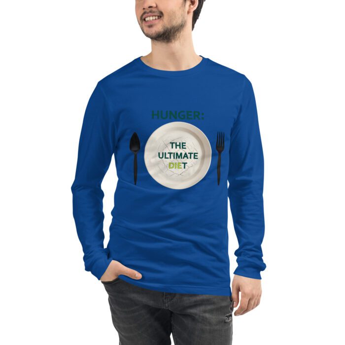 Hunger: The Ultimate Diet - Unisex Long Sleeve Tee - Image 3