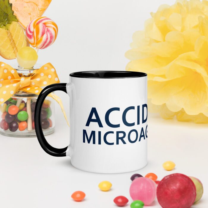 Accidental Microaggressor - Mug with Color Inside - Image 2