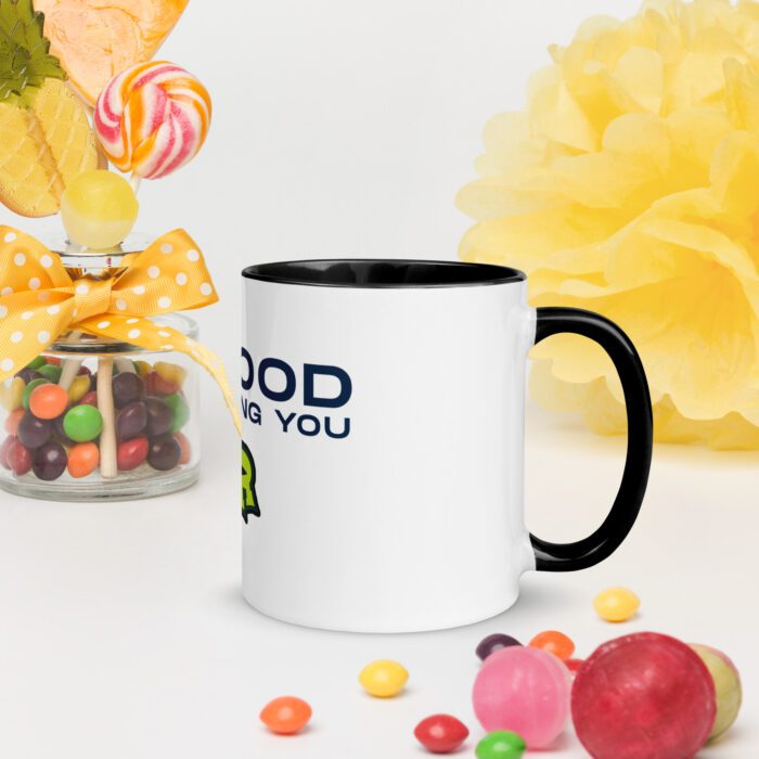 Do Good While Being You + PISR Logo - Mug with Color Inside - Image 3