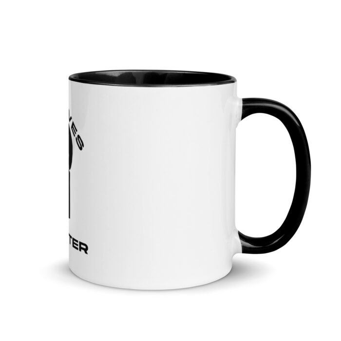 Cat Lives Meowter - Mug with Color Inside - Image 2