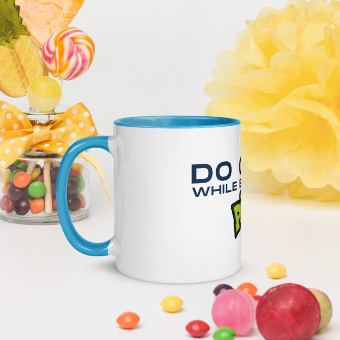 Do Good While Being You + PISR Logo - Mug with Color Inside - Image 10