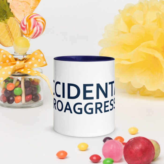Accidental Microaggressor - Mug with Color Inside - Image 6