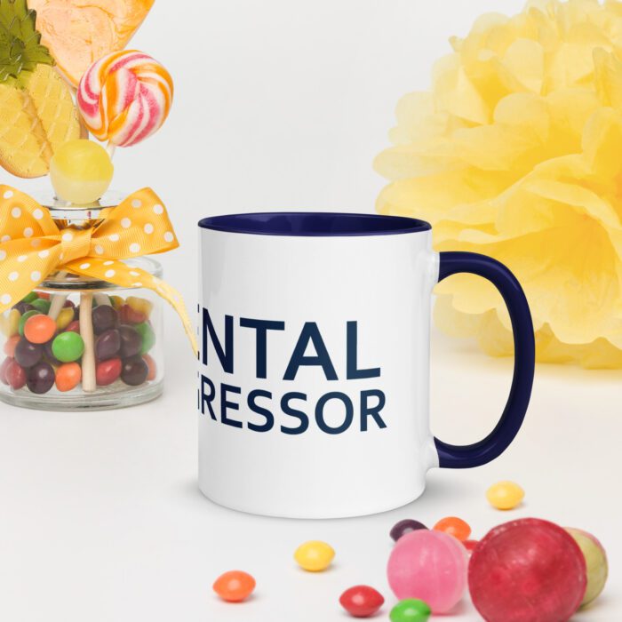 Accidental Microaggressor - Mug with Color Inside - Image 5