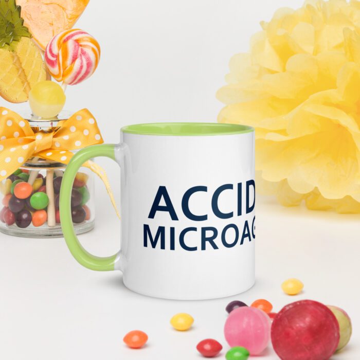 Accidental Microaggressor - Mug with Color Inside - Image 10