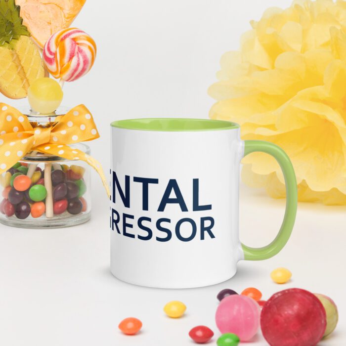 Accidental Microaggressor - Mug with Color Inside - Image 11