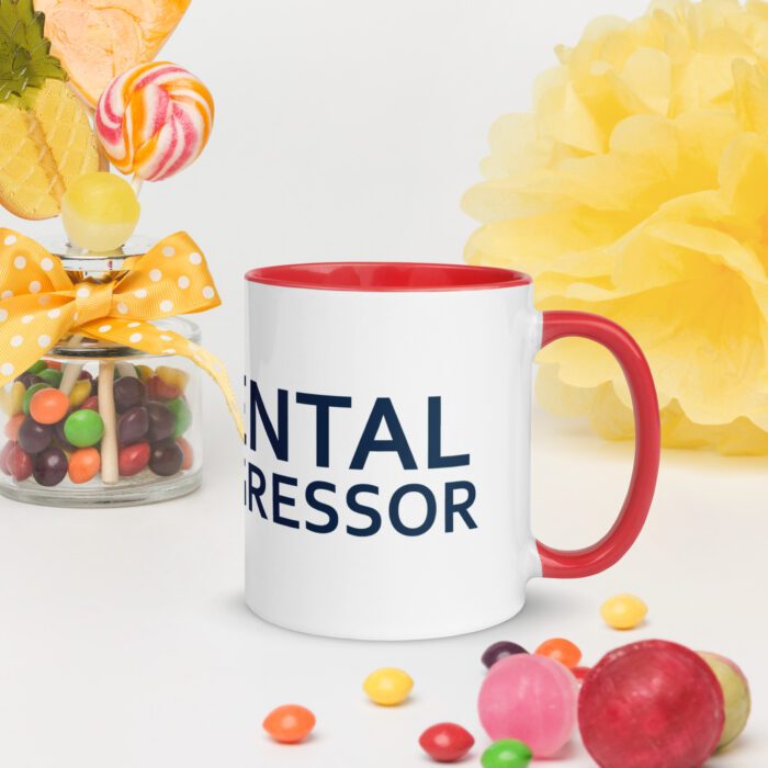 Accidental Microaggressor - Mug with Color Inside - Image 8