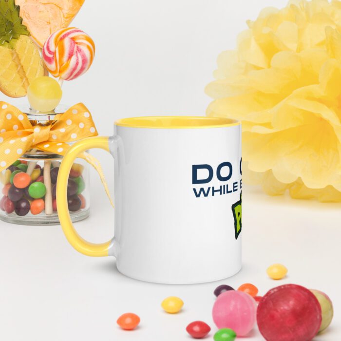 Do Good While Being You + PISR Logo - Mug with Color Inside - Image 13