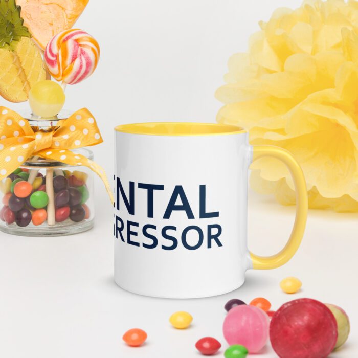 Accidental Microaggressor - Mug with Color Inside - Image 14