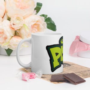 PISR Logo - White glossy mug - Image 2