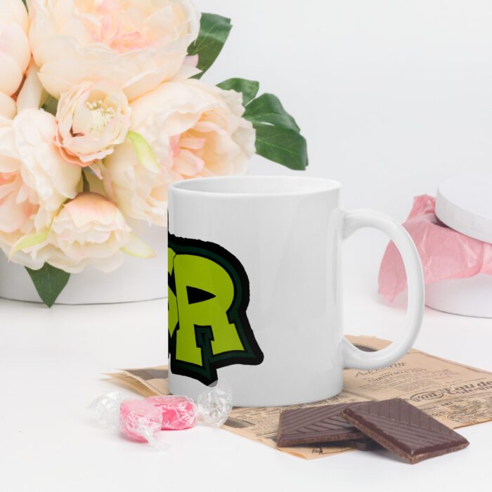 PISR Logo - White glossy mug - Image 3