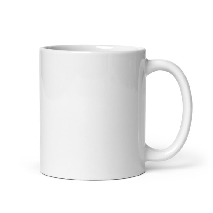 I Support Boobies - White glossy mug - Image 2