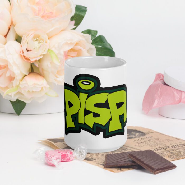 PISR Logo - White glossy mug - Image 7