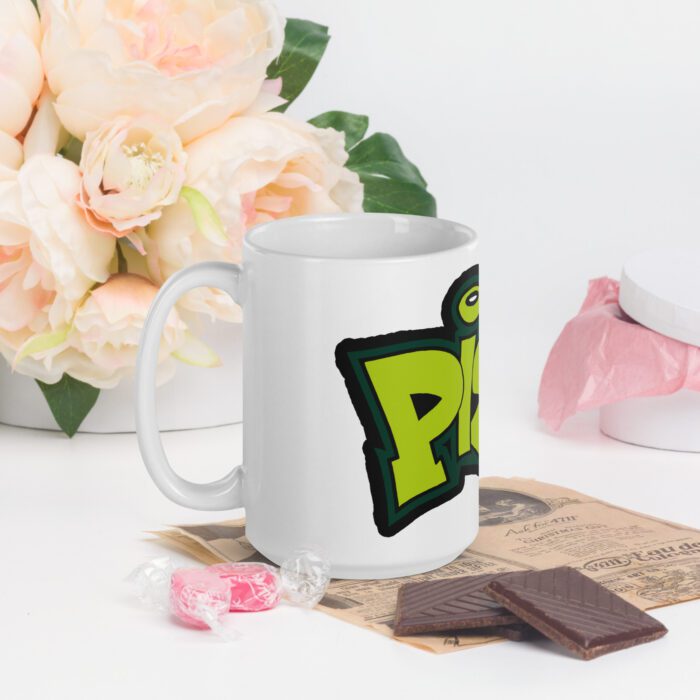 PISR Logo - White glossy mug - Image 5