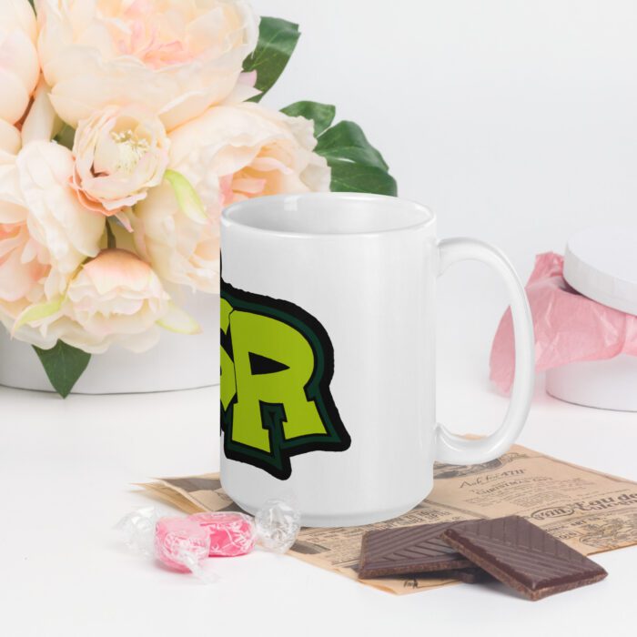 PISR Logo - White glossy mug - Image 6