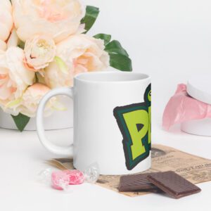 PISR Logo - White glossy mug - Image 8