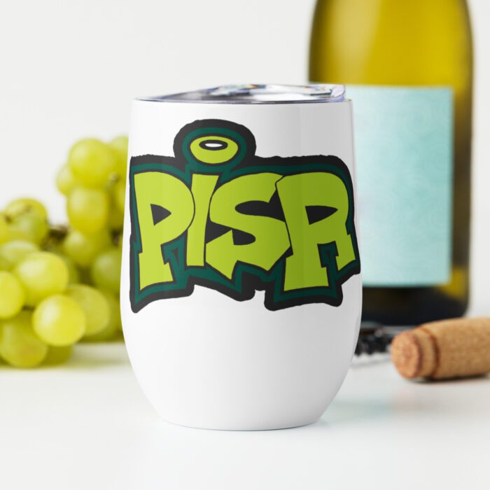 PISR Logo - Wine tumbler - Image 2