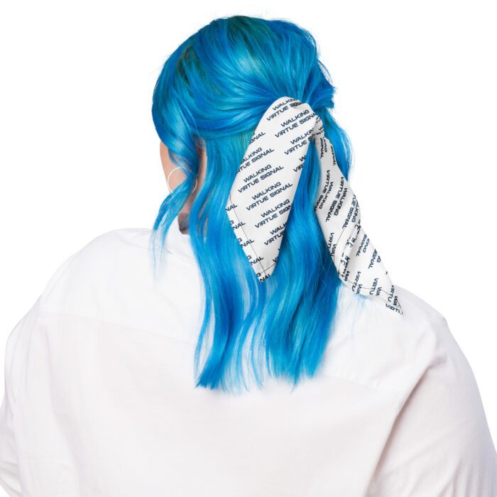 Walking-Virtue-Signal - All-over print bandana - Image 2