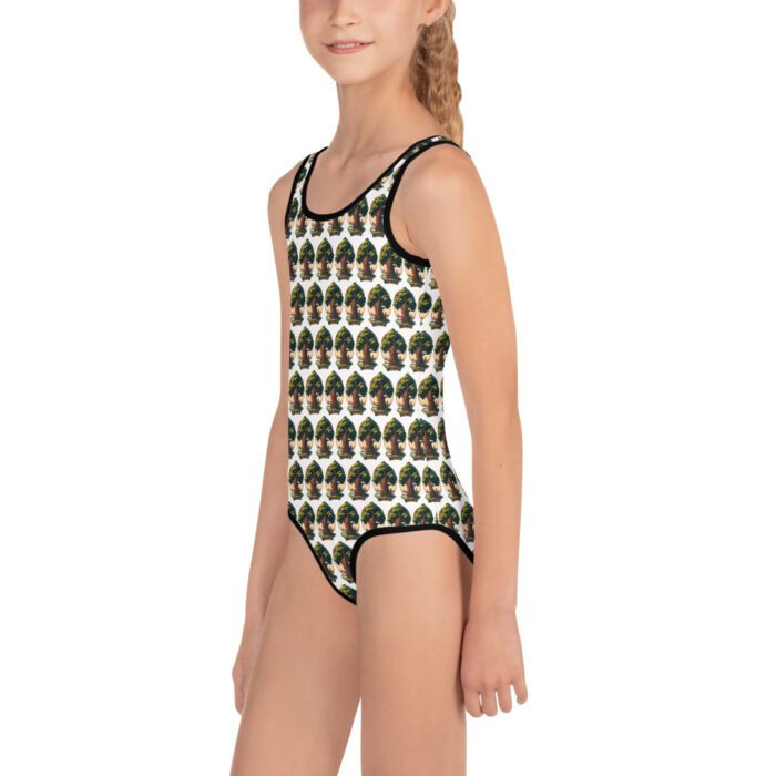 Wood - Give 'em a Hand - Kids Swimsuit - Image 3