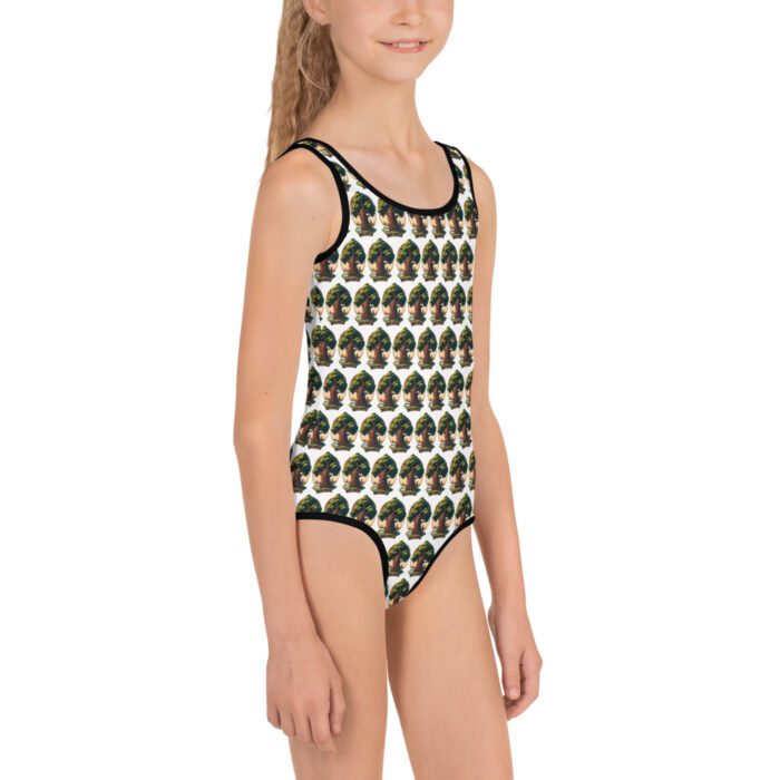 Wood - Give 'em a Hand - Kids Swimsuit - Image 4