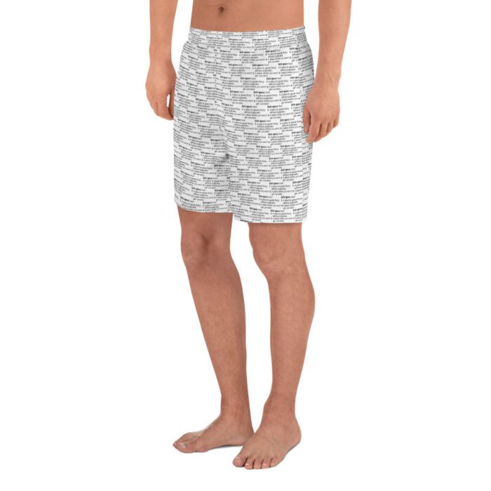 Safe-Space - Men's Recycled Athletic Shorts - Image 3