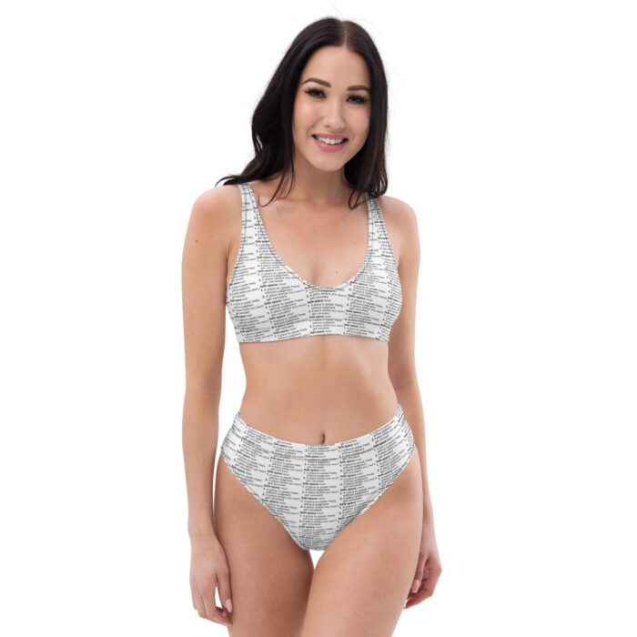 Safe-Space - Recycled high-waisted bikini