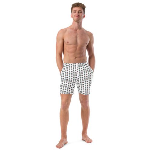 Im-Not-Broke,-Im-on-a-Diet - Men's swim trunks