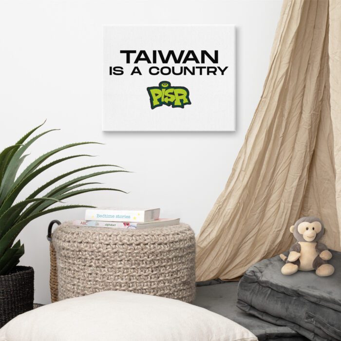 Taiwan is a Country - Canvas - Image 5