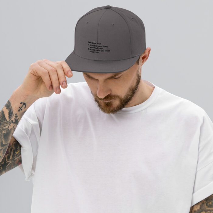 Safe-Space - Snapback Hat - Image 4