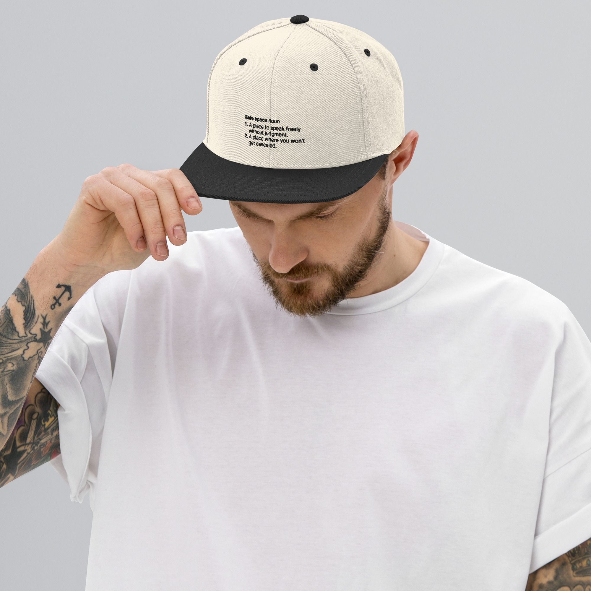 Safe-Space - Snapback Hat - Image 8