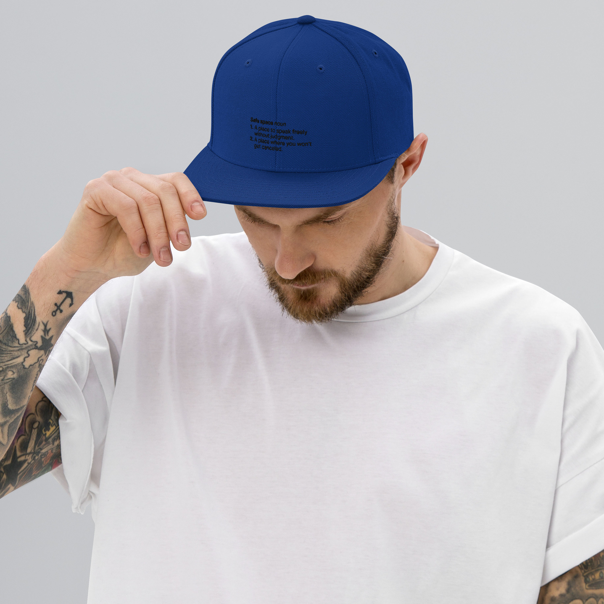 Safe-Space - Snapback Hat - Image 2