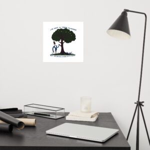 Im-Not-a-Tree-Hugger-But-I-Do-Shake-Hands-With-Wood - Poster - Image 3