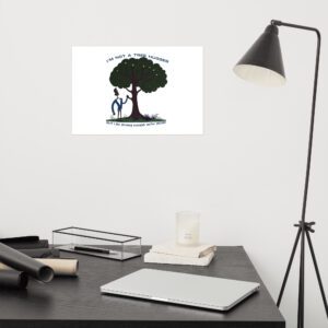 Im-Not-a-Tree-Hugger-But-I-Do-Shake-Hands-With-Wood - Poster - Image 5