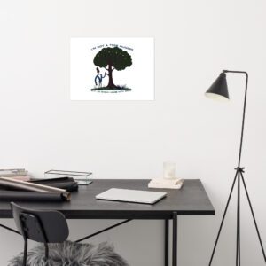 Im-Not-a-Tree-Hugger-But-I-Do-Shake-Hands-With-Wood - Poster - Image 10