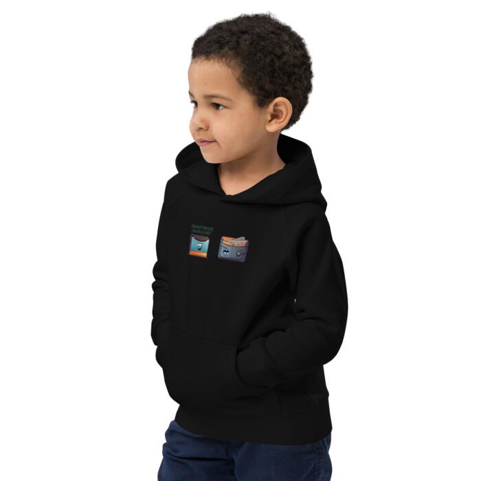 Im-Not-Broke,-Im-on-a-Diet - Kids eco hoodie - Image 5